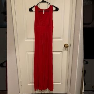 Red Maxi Dress